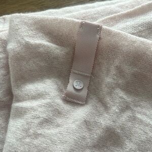 Lululemon Vinyasa Cashmere Scarf Naked Light Pink
